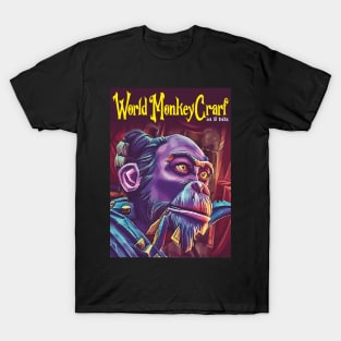 WORLD MONKEYCRAFT in 8 bits T-Shirt